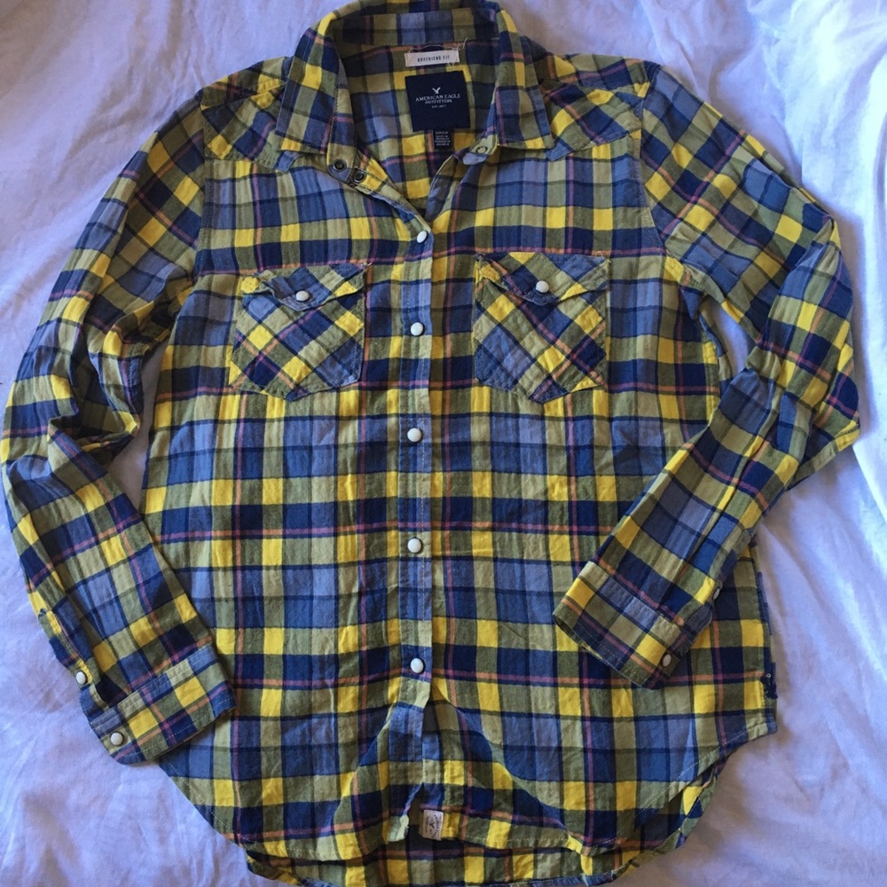 AE Button Down
